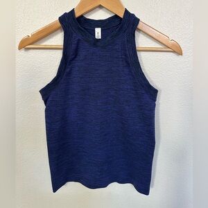 Athleta Navy/Purple Women's Razorback Tank Top